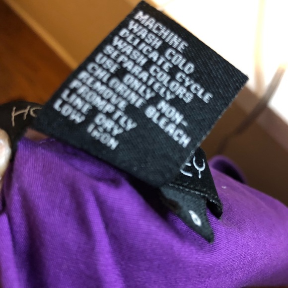 Hope & Honey Purple Cotton Midi Dress - Picture 8 of 8